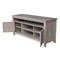 International Concepts Entertainment / TV Stand with 2 Doors, Washed Gray Taupe TV09-51 - alternate 5